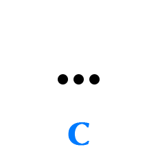 Обозначение буквы С в азбуке Морзе