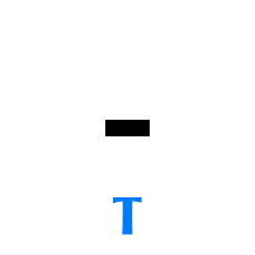 Обозначение буквы Т в азбуке Морзе